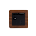 Miniatyrbillede 7 af 7: Træ Bluetooth Bas Højttaler Alarm LED Ur Alarm Termometer Display Højttaler