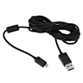 Miniatyrbillede 4 af 7: Gaming 2,7 m USB-opladningskabel til Xbox One-controller - Sort