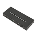 Miniatyrbild 4 av 7: HDR HD Multimedia Interface Ljudextraktor 5 Port 18 Gbps Ljudextraktor Växellåda med Fjärrkontroll ARC 100‑240V EU-kontakt