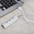 Pikkukuva 4 / 7: ACASIS Kannettava 4-porttinen alumiiniseos High Speed 5 Gbps USB2.0 latausasema Hub Splitter