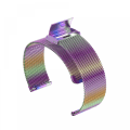 Miniatyrbilde 3 av 5: For 20mm metallbånd til Samsung Galaxy Watch, rustfritt stål erstatningsstropp for Galaxy, GTS2, P22, S2, T42, CF22, GT06, Y20 pro, Android Smart Wa