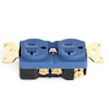 Miniatyrbilde 5 av 7: Monosaudio Duplex-kontakt AC Ren kobber Duplex 24K gullbelagt stikkontakt 20A