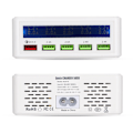 Miniatyrbilde 3 av 7: Intelligent Stor LCD-skjerm Digital Display 5-porters USB-lader QC3.0