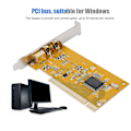 Pikkukuva 6 / 7: AV PCI 1394 878A -tallennuskortti, datanhankintakortti, valvontakameran videotallennuskortti