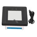 Miniatyrbillede 1 af 7: Barcode Scanner Multipurpose Desktop 1D 2D QR Barcode Adgangskontrol Kort Scanner IC ID LæserR35D Sort