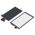 Miniatyrbillede 4 af 7: Reservedel LCD-skærm til Switch Lite - Holdbar reservedel LCD-skærm reparationspanel til Switch Lite - Sort