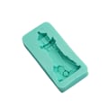 Miniatyrbillede 3 af 3: 3 stk. Silikone Kageform Fyrformet Sukker Kageform Diy Kageforme Chokolade Bageforme