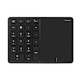 Miniatyrbillede 1 af 7: Trådløst numerisk tastatur, 22 taster 2.4G Bluetooth nummertastatur med touchpad, Type C-interface, understøtter Win, iOS, Android