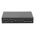Miniatyrbild 5 av 7: AM-KM402 USB2.0 Fyra portars tangentbord och mus synkron styrenhet för Windows Linux