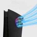 Pikkukuva 2 / 8: Vent Heat PS5 Konsolin Kansi PS5 Konsolin Skin Kotelo ABS Anti-Scratch Tuuletus Lämmönpoisto PS5 Kansi(Disc Versio)musta