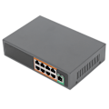 Miniatyrbillede 4 af 7: POE-switch 9 porte 100V til 240V Gigabit Ethernet-adapter til IP-kameraer CCTV-sikkerhedssystemer trådløs APUK-stik