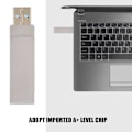 Miniatyrbild 7 av 7: Hög hastighet krypterad U-skiva USB-enhet Aluminiumskal USB 3.0 32G