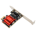 Pikkukuva 4 / 7: Pcie Ethernet -kortti PCI Express X 1 tukee PXE 10/100/1000Mbps RJ45 LAN Full Duplex Half Duplex Gigabit Ethernet -kortti