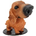 Miniatyrbilde 2 av 6: Bobble Head Hunder Bobbing Heads Bil Dash Valp Bildekorasjon (Dachshund)