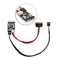 Pikkukuva 5 / 7: 1 Uros naar 2 Uros Poort USB 2.0 Header 9PIN naar Dual 9PIN Extension HUB met SATA Stroomkabel