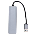 Miniatyrbild 3 av 7: USB3.0 Hub 4-portars Splitter Överströmsskydd Bred Applikation USB3.0 Dockningsstation för Tangentbord Stationär Dator