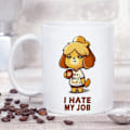 Miniatyrbillede 2 af 5: Jeg hader mit job Sjov kaffekrus 11 ounce Inspirerende og motiverende