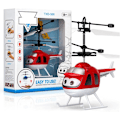 Miniatyrbild 1 av 7: Fjärrstyrd Mini RC Helikopter RC Flygplan Elektriskt RC Flygplan Flygplansmodell Smart Sensor Krockbeständig Pojkflicka Leksak Flygplan Presenter Red