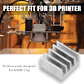 Miniatyrbilde 4 av 7: 10 stk elektronisk kjøleribbe Rask varmeavledning Aluminium Chip Heatsink for 3D-skriver A4988