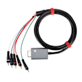 Miniatyrbillede 7 af 7: Komponentkabel 1,8 m/5,9 fod Dobbelt afskærmet Plug and Play Digital AV Output Komponent 5RCA YPbPr-kabel til GameCube