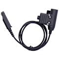 Miniatyrbilde 1 av 7: U94 PTT-hodetelefonadapter for Baofeng UVXR A58 UV9R UV9R Plus GT3WP UV5S Walky Talky