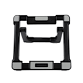 Miniatyrbillede 1 af 7: Bærbar notesbogsbeslag Foldbar bærbar computerstand Liftable Tablet Holder (Sort)