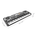 Miniatyrbillede 4 af 6: Keyboard Piano 61 Tangenter Bærbart Elektronisk Klaver Keyboard Instrument 100‑240V til Børn