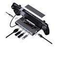 Miniatyrbillede 1 af 3: USB C Hub SSD Dock til DP HDMI-kompatibel Gigabit Ethernet HD 4K 60Hz Sata Nvme M.2 Steam Deck Dockingstation til Nintend Switch