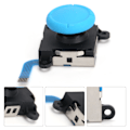 Miniatyrbilde 6 av 7: Analog Joystick Thumb Stick Button Modul Erstatning for Switch Joycon/Lite Controller Blå