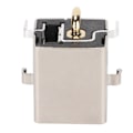 Miniatyrbillede 1 af 7: DC Power Jack Socket Holdbar Lille Størrelse Let Vægt Fremragende Udførelse Computer Tilbehør
