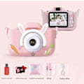 Pikkukuva 1 / 3: Lasten kamera, jolla voi ottaa kuvia ja videoita, lasten syntymäpäivälahjat, pieni järjestelmäkamera, sarjakuvalelut Pink Turnip Rabbit 32G Memory Card Kit