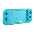 Miniatyrbild 3 av 7: ABS-ersättningsskal för Switch Lite-konsol, hårt hölje, skal, knappar, kit, blå