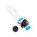 Miniatyrbilde 2 av 7: 1080P Kameramodul 5MP 160° Fisheye + IR Nattsyn for Raspberry Pi
