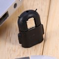 Miniatyrbillede 2 af 3: Robotformet Micro USB Host OTG-adapterkabelkonverter til HTC Samsung S4 S3 S2-telefontablet