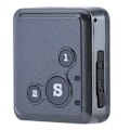Miniatyrbillede 6 af 7: Mini GPS Tracker Locator Børn Personlig SOS Alarm APP Tracking (Sort)