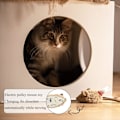Miniatyrbild 2 av 3: Interaktiv katt leksak automatisk rörlig mus med realistiskt pip mus leksak, cirka 8,5*4cm/3,3*1,5 tum i längd