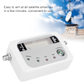Miniatyrbilde 7 av 7: 950~2150MHz Digital Satellitt Finder Signalstyrke Meter med LED Indikatorlys
