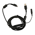 Miniatyrbilde 1 av 7: Kamera Link-kabel Profesjonell 2 i 1 Plug and Play Strømkabel Datakabel for Logitech CC2900e 3500e 2900ep 3000e 9.8ft