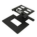 Miniatyrbillede 7 af 7: Bærbar computer stand med 360° roterende base justerbar multifunktion ergonomisk bærbar computer riser sammenklappelig løftende bærbar computer stand
