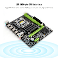 Miniatyrbillede 5 af 7: X58S LGA 1366Pin DDR3 Desktop Computer PC Motherboard Fem-faset drevet bundkort