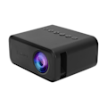 Miniatyrbillede 3 af 7: YT500 Mini projektor bærbar filmprjektor med lyd og video/USB/hukommelseskort-grænseflader 100‑240V sort EU-stik