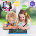 Miniatyrbillede 4 af 6: 8,5 tommer LCD skrivetablet med låsefunktion, kontor whiteboard, opslagstavle, køkkenmemo, opslagstavle, magnetisk daglig planlægger, gaver, blå