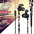 Miniatyrbillede 4 af 7: 3,5 mm flettet stereo kablet headset hovedtelefon med mikrofon til Samsung Galaxy sort