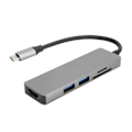 Miniatyrbilde 1 av 7: 5 i 1 TypeC til HD Multimedia Interface Adapter Bærbar 4K Display Multifunksjonell HUB