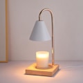 Miniatyrbilde 6 av 7: Lysvarmerlampe med timer, elektrisk dimbar lysvarmerlampe, justerbar lysvarmer for voks, lysvarmer for glasslys