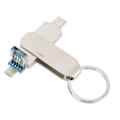 Miniatyrbillede 3 af 7: 3i1 TypeC-interface roterende højhastigheds U-disk til Android / mobiltelefon / computer (32 GB)