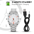 Miniatyrbild 5 av 7: Meddelanden Påminn Smart Sport Watch Sömnmonitor 2-månaders Standby Stegräknare Klocka för Android/iOS