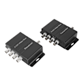 Miniatyrbillede 2 af 7: 4-kanals video multiplexer, interferensbestandig, 4 HD-video til koaksialkabel multiplexer sender og modtager 400M