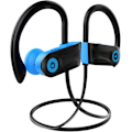 Pikkukuva 1 / 7: Bluetooth-kuulokkeet, Bluetooth 5.3 langattomat kuulokkeet 16 tunnin toistoajalla, stereobassolla IPX7 vedenpitävät korvan yli -kuulokkeet treeniin ja urheiluun Blue