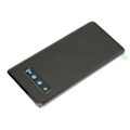 Miniatyrbillede 6 af 7: Telefon Bag Glas Cover til Samsung Galaxy S10 G973 Vandtæt Bag Glas Cover med Kamera Glas Linse Tape Dele Sort